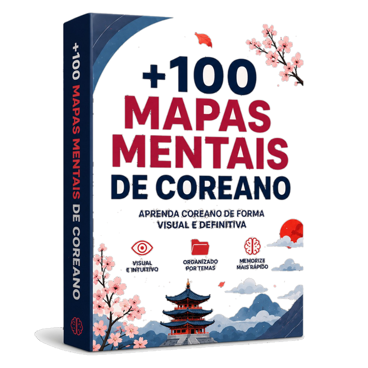 Coreano Descomplicado, +100 mapas mentais
