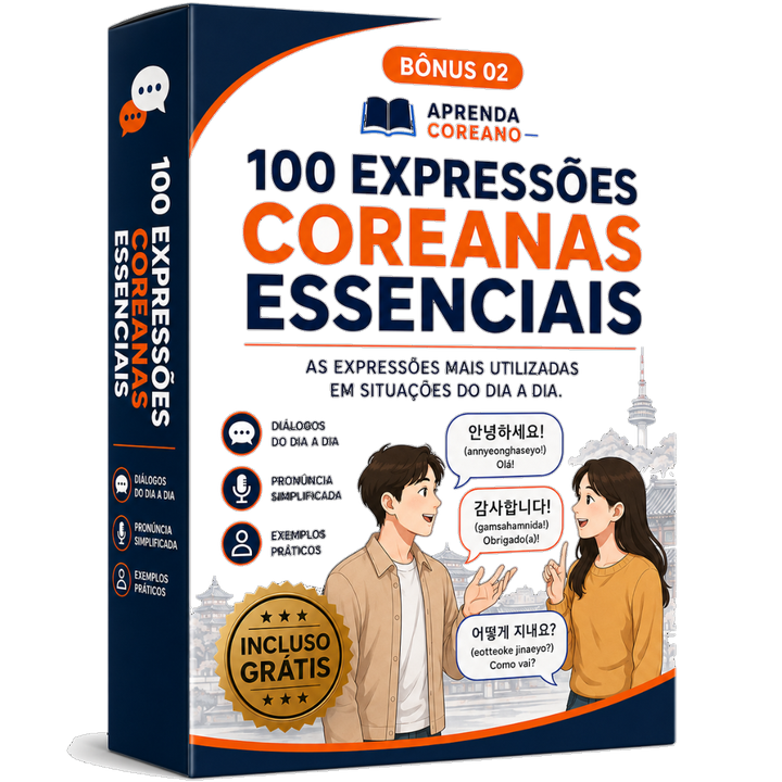 Bônus 02 , 100 Expressões Coreanas Essenciais
