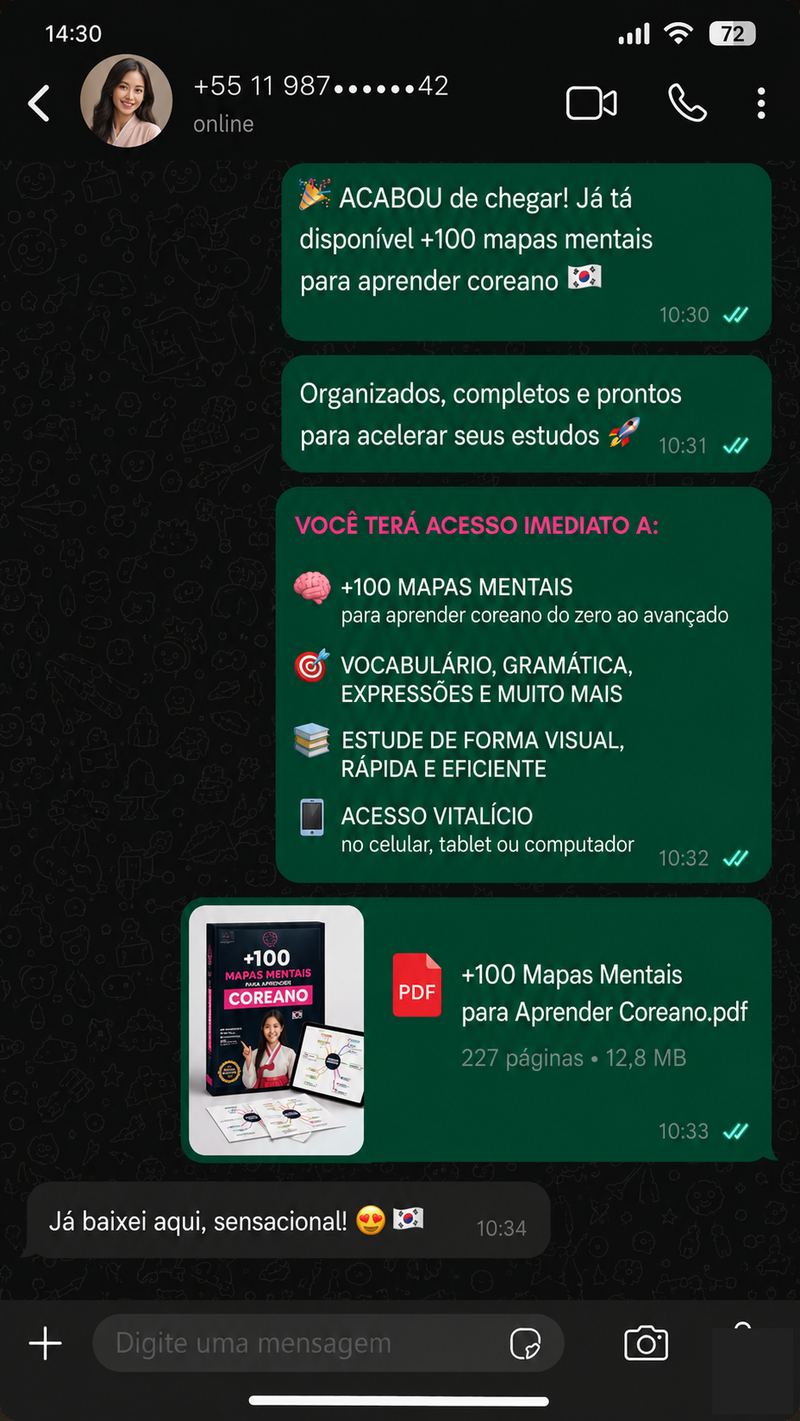 Depoimento via WhatsApp